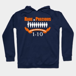 Rare & Precious Left Handed People Hoodie